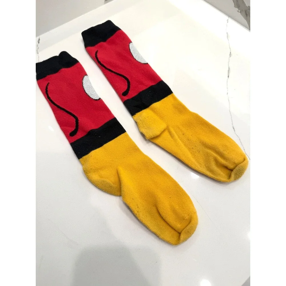 FREE w/ PURCHASE Disney Mickey Mouse Character Crew Socks  Costume Style